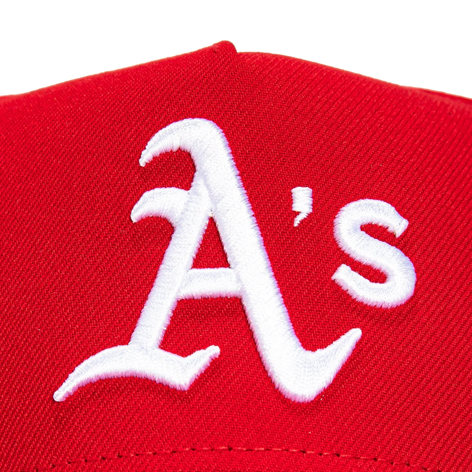 New Era 9Forty A-Frame Oakland Athletics Snapback Hat - Red, White