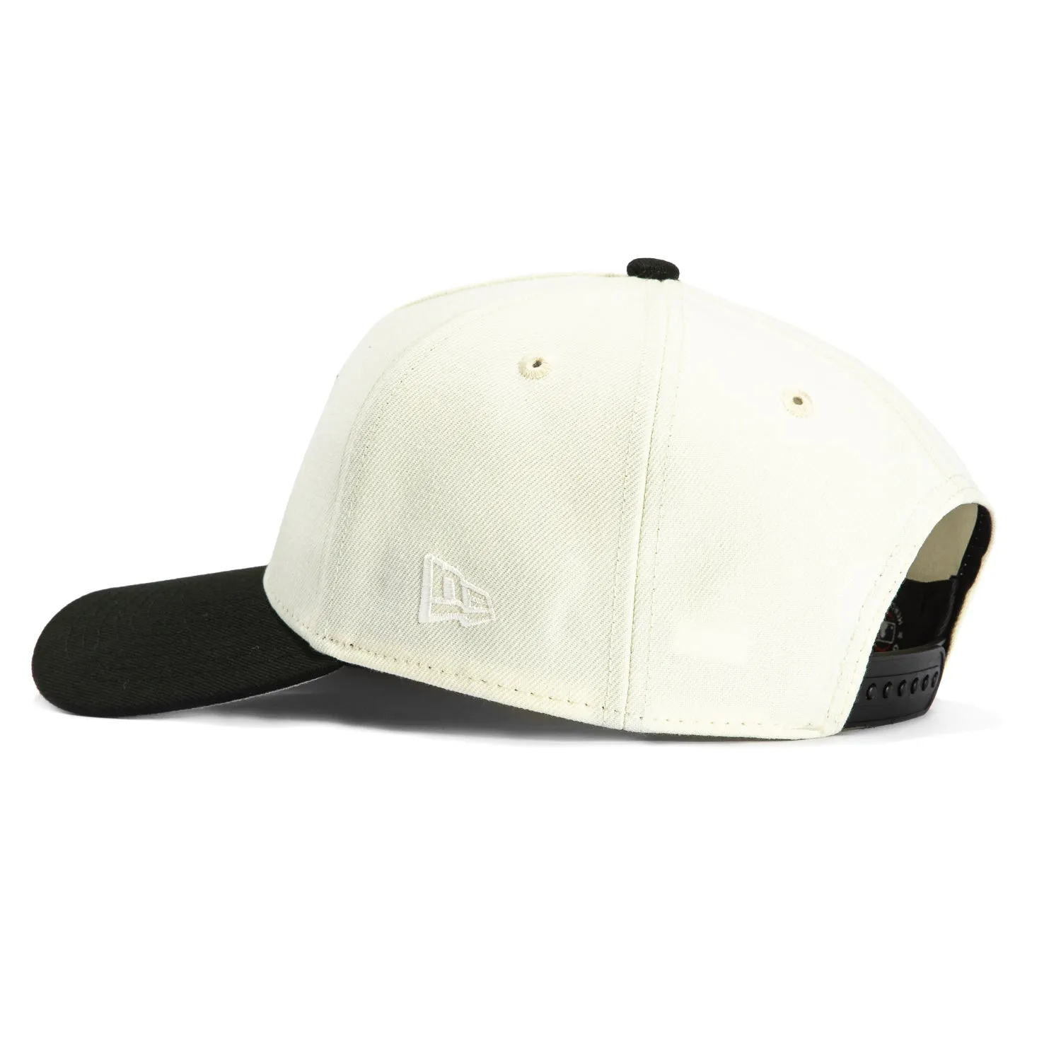 New Era 9Forty A-Frame San Francisco Giants Snapback Hat - White. Black