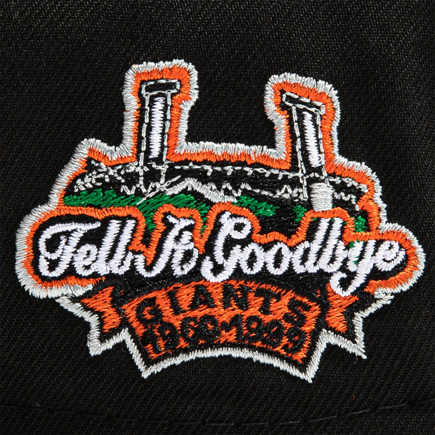 New Era 9Forty A-Frame San Francisco Giants Tell It Goodbye Patch Snapback Hat - Black