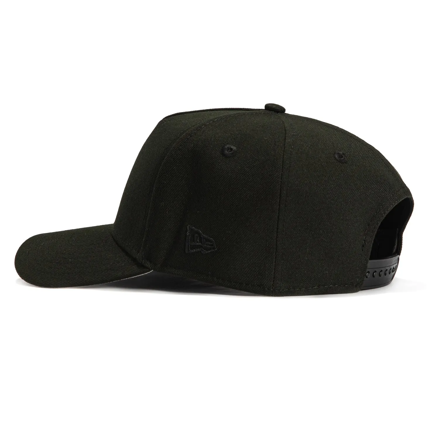 New Era 9Forty A-Frame Seattle Mariners Snapback Hat - Black, White