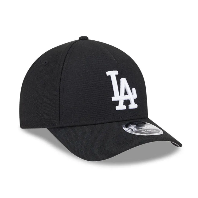 New Era 9Forty M-Crown A-Frame Los Angeles Dodgers Snapback Hat - Black. White