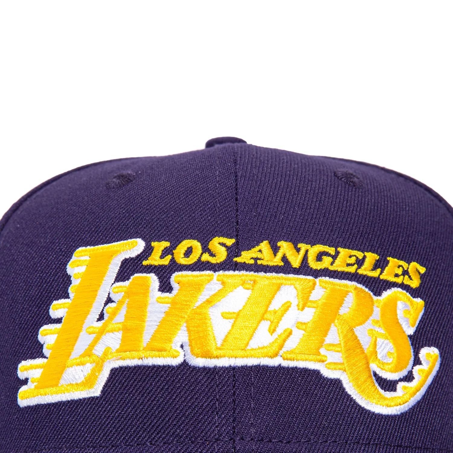 New Era 9Seventy Los Angeles Lakers Alternate Stretch-Snapback Hat - Purple, Gold