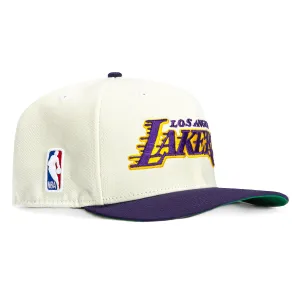 New Era 9Seventy Los Angeles Lakers Alternate Stretch-Snapback Hat - White, Purple