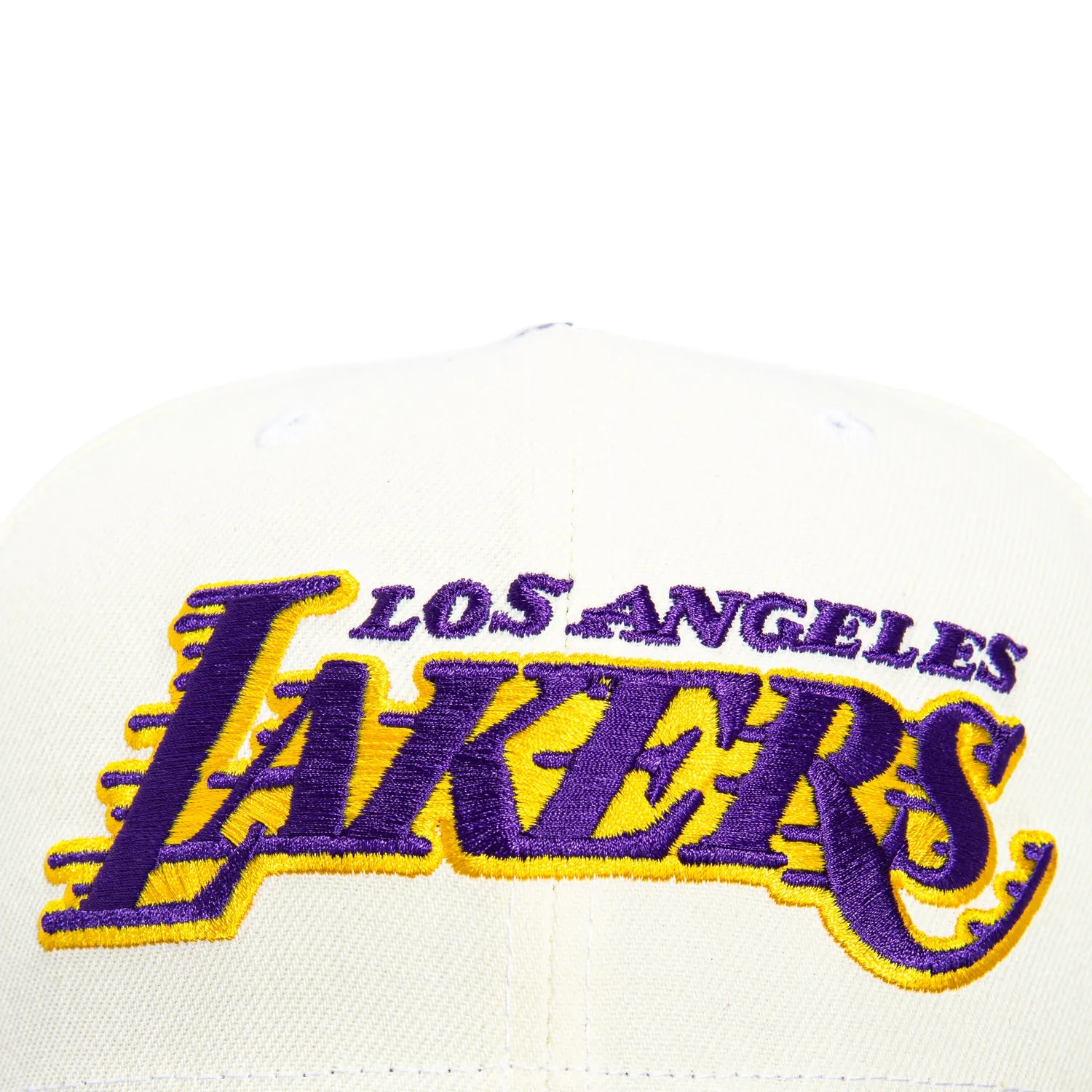 New Era 9Seventy Los Angeles Lakers Alternate Stretch-Snapback Hat - White, Purple
