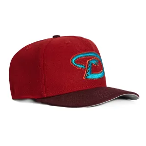 New Era 9Seventy Maxed Out Arizona Diamondbacks Stretch-Snapback D Hat - Brick. Maroon