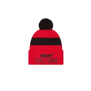 New Era HEAT Culture: Blood Red Stripe Knit