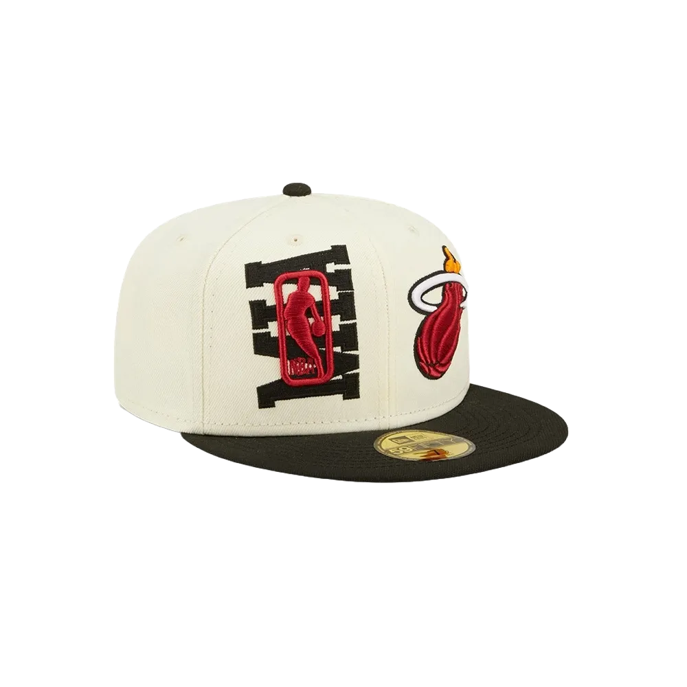 New Era Miami HEAT 2022 Draft Fitted Hat