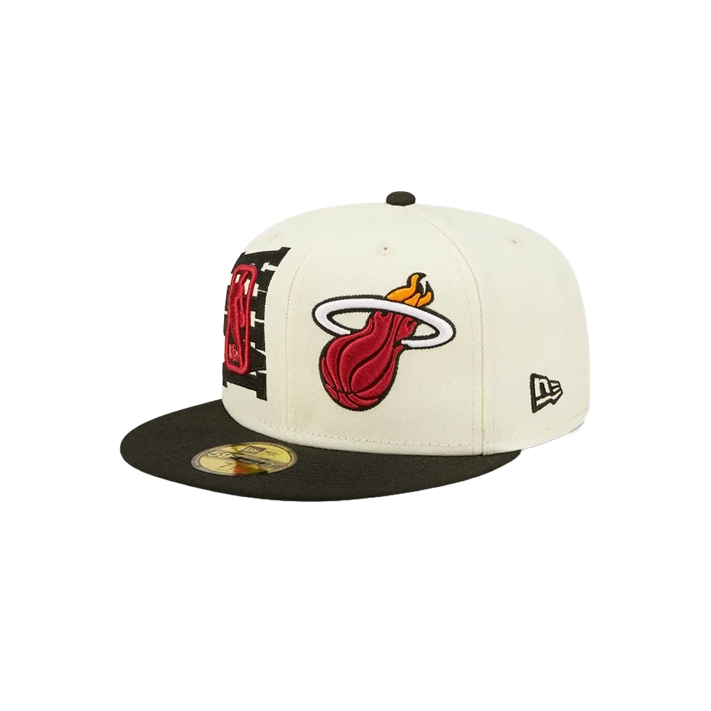 New Era Miami HEAT 2022 Draft Fitted Hat