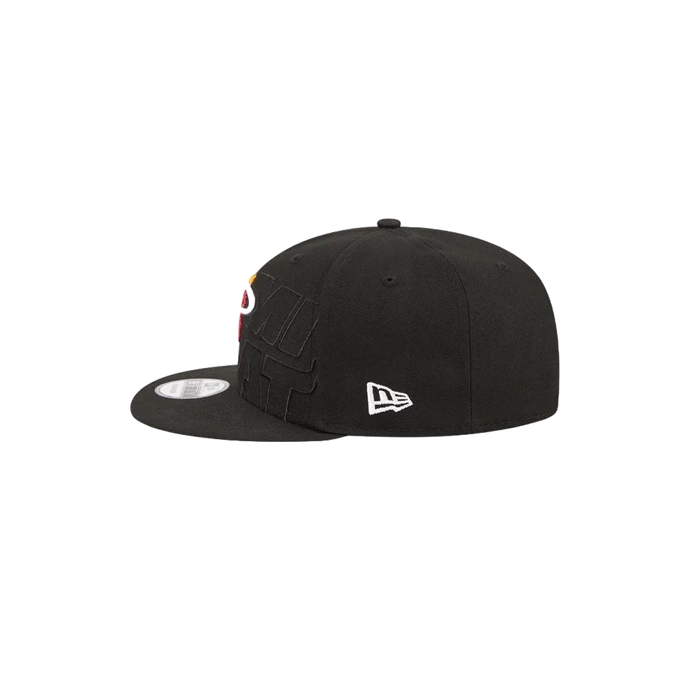 New Era Miami HEAT 2023 Draft Snapback