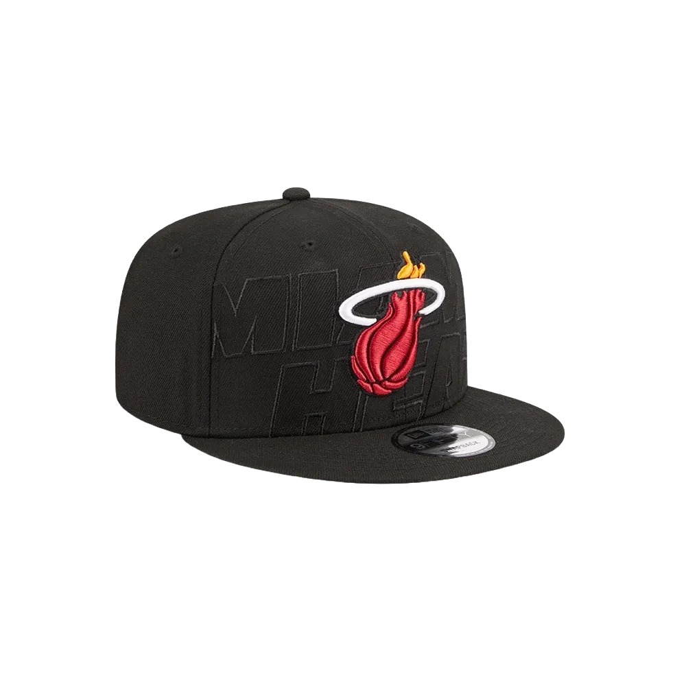 New Era Miami HEAT 2023 Draft Snapback