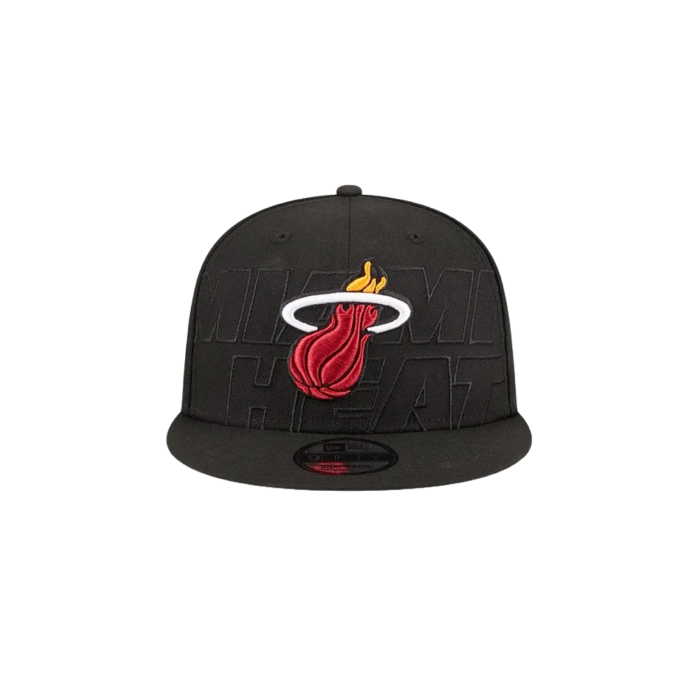 New Era Miami HEAT 2023 Draft Snapback