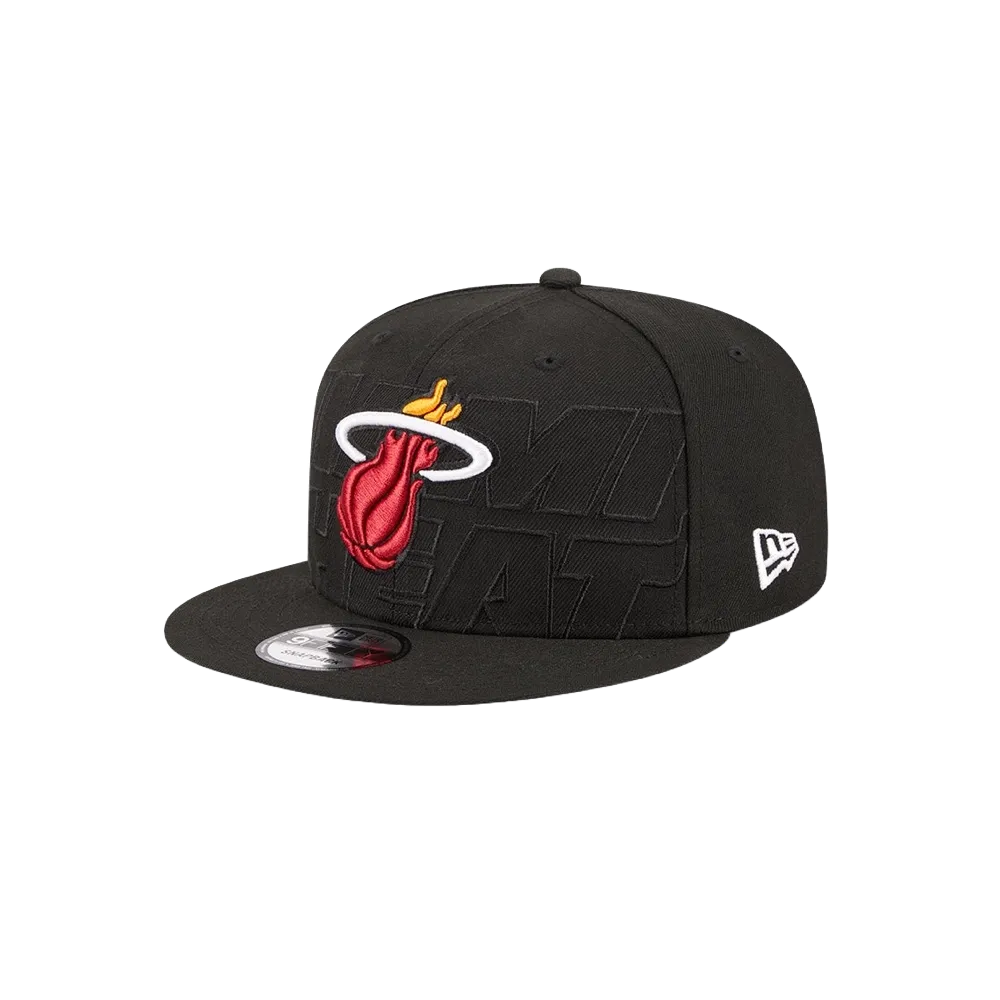 New Era Miami HEAT 2023 Draft Snapback