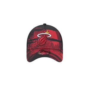 New Era Miami HEAT 2024 Tipoff Trucker Snapback