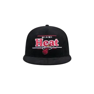 New Era Miami HEAT Corduroy Snapback