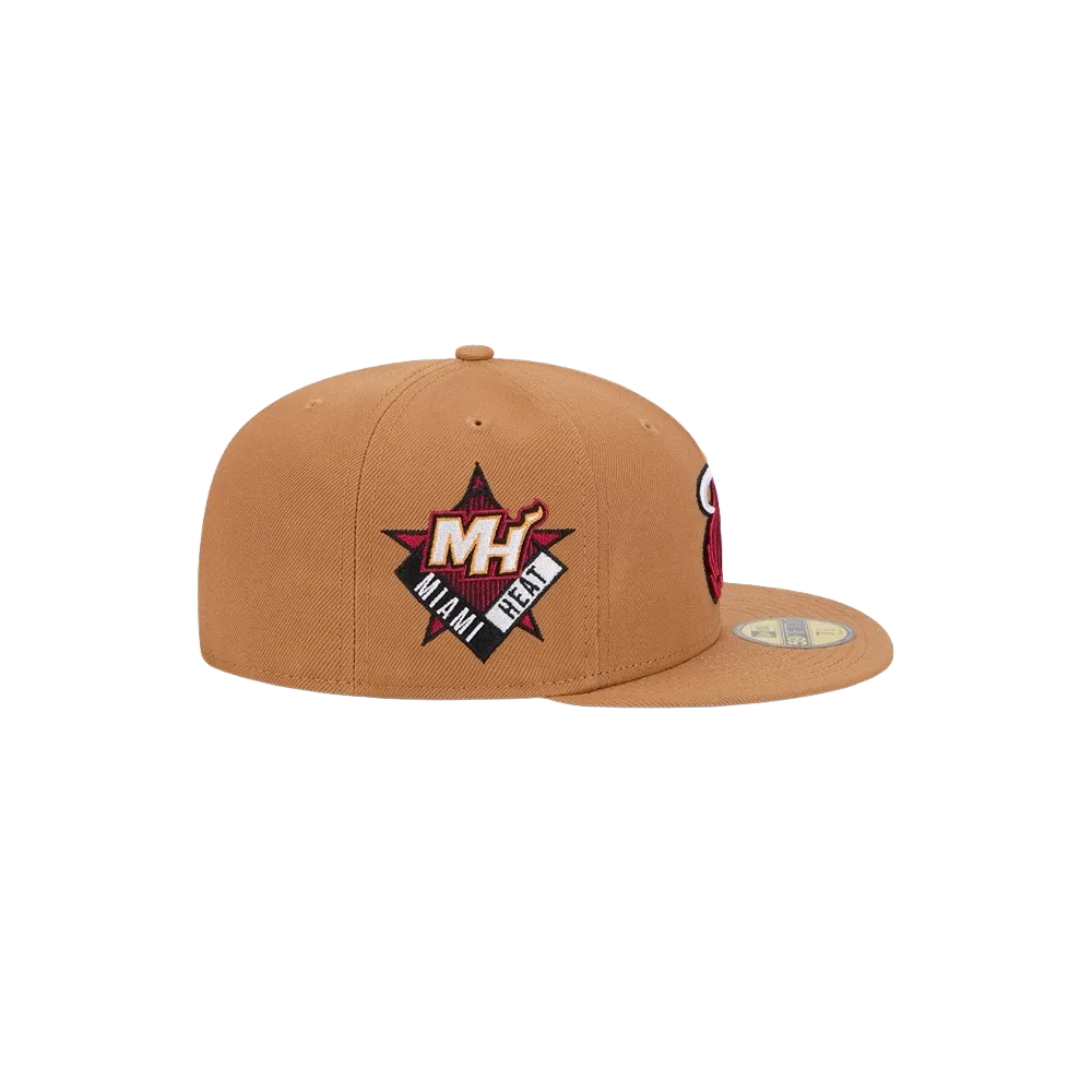 New Era Miami HEAT Khaki Color Pack Youth Hat