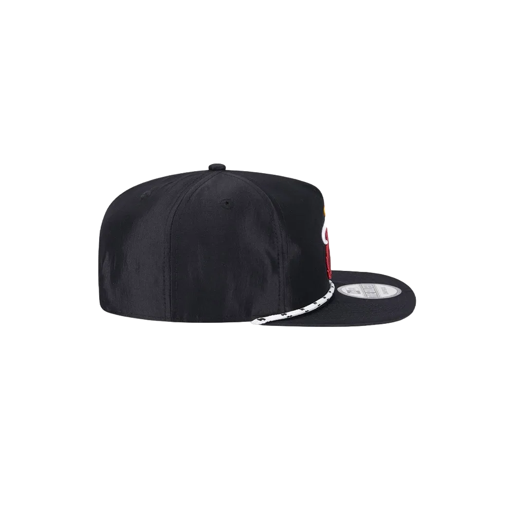 New Era Miami HEAT Rope Golfer Snapback