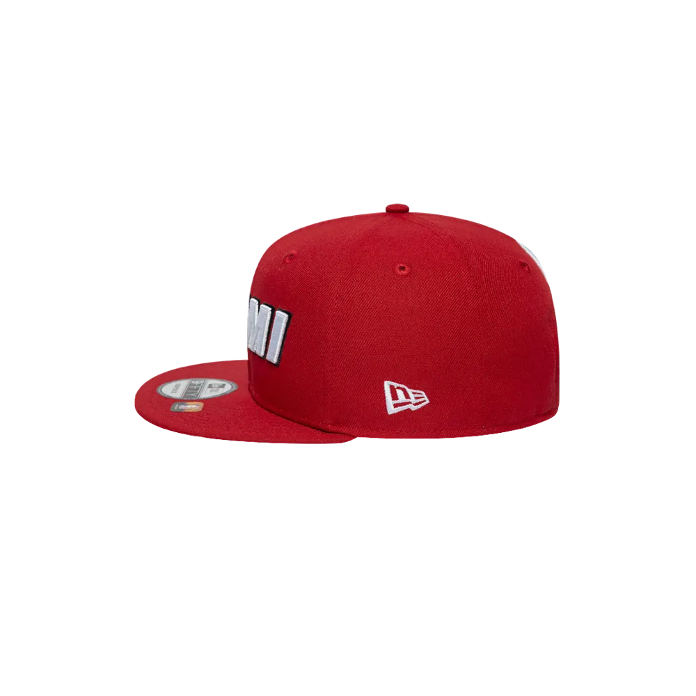 New Era Miami HEAT Statement Snapback