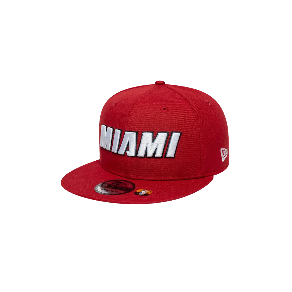 New Era Miami HEAT Statement Snapback