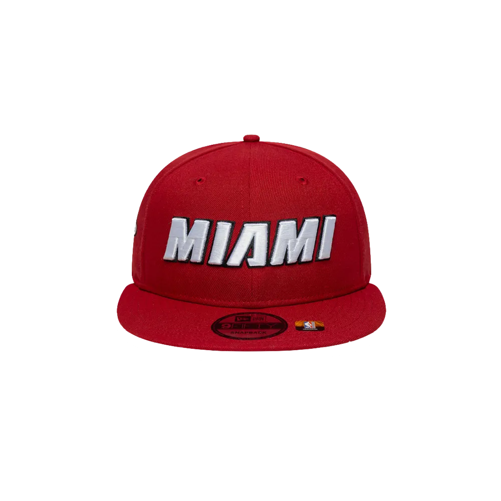 New Era Miami HEAT Statement Snapback