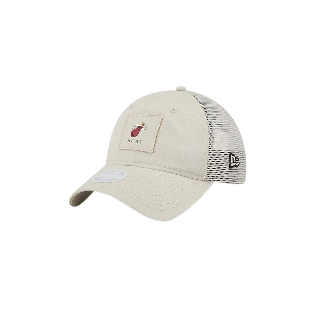 New Era Miami HEAT Stitch Trucker Women's Snapback