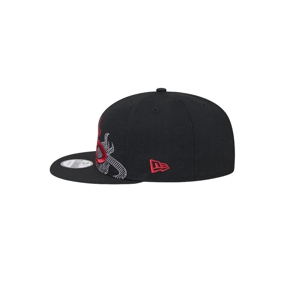New Era Miami HEAT Team Shadow Snapback