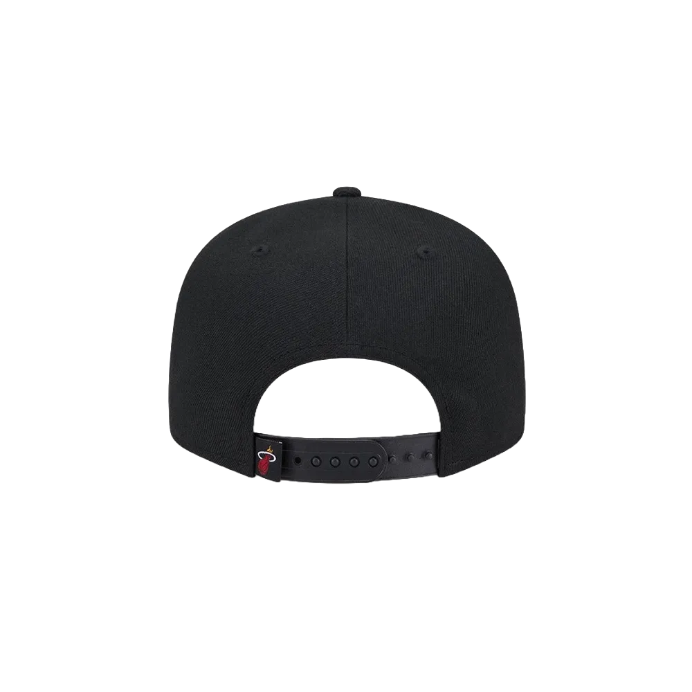 New Era Miami HEAT Team Shadow Snapback