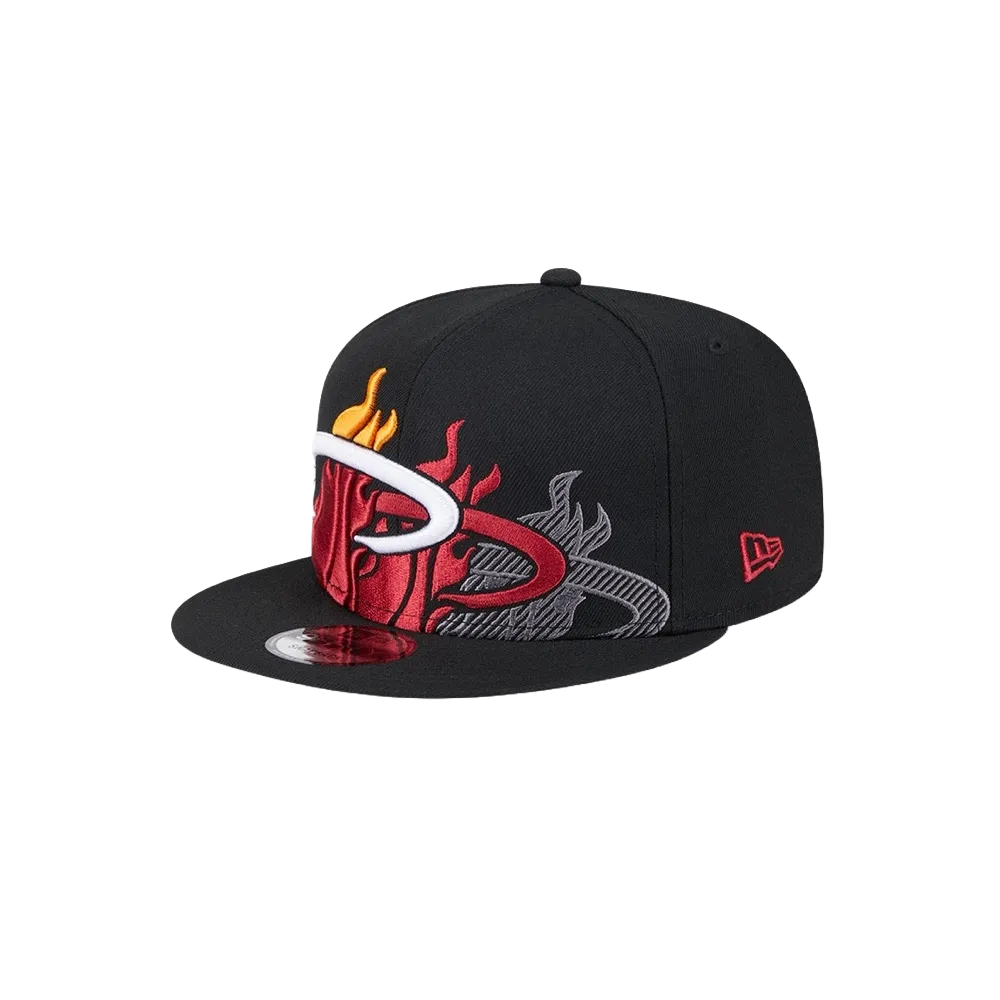 New Era Miami HEAT Team Shadow Youth Snapback