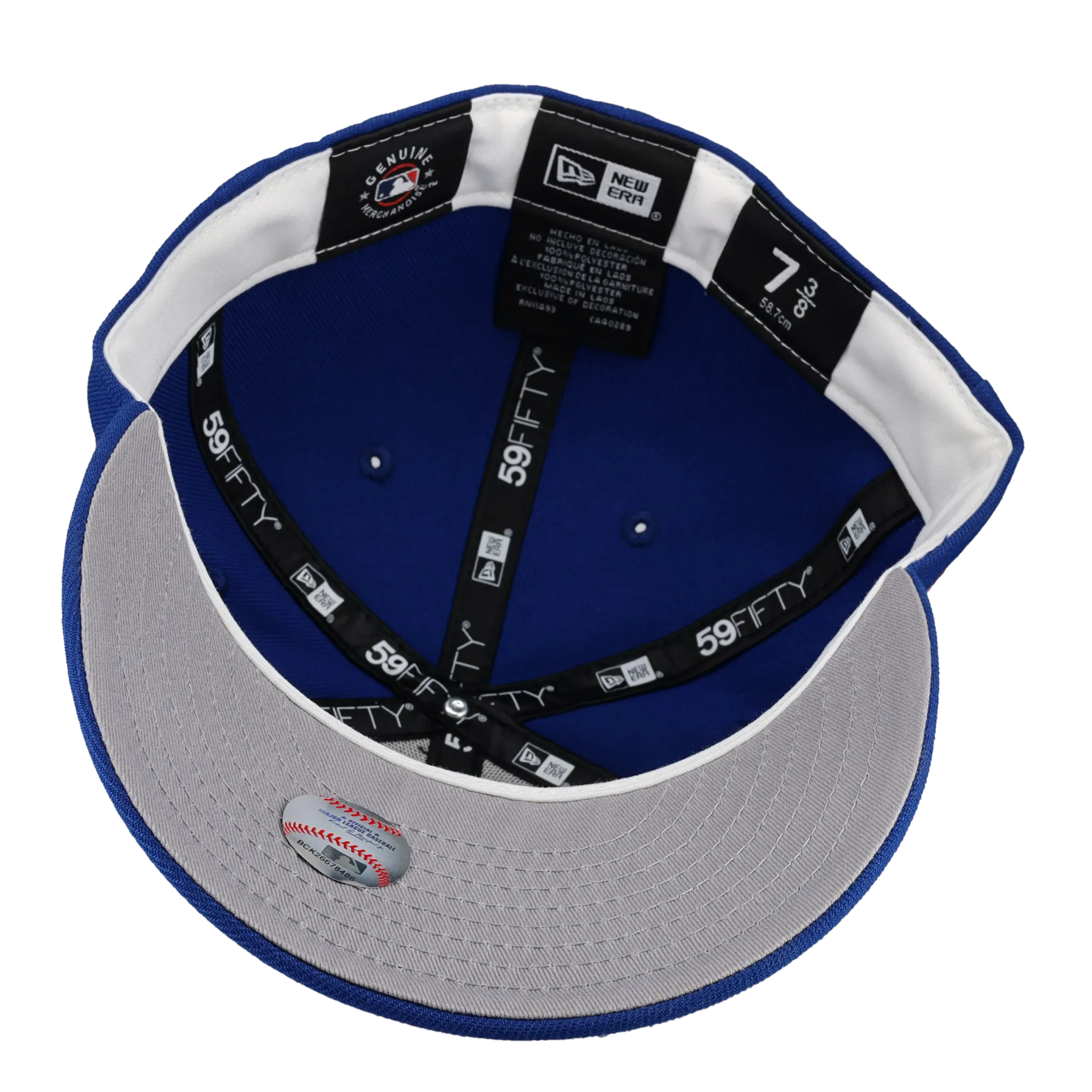 New York Mets 1986 World Series Royal Basic 59Fifty Fitted Hat