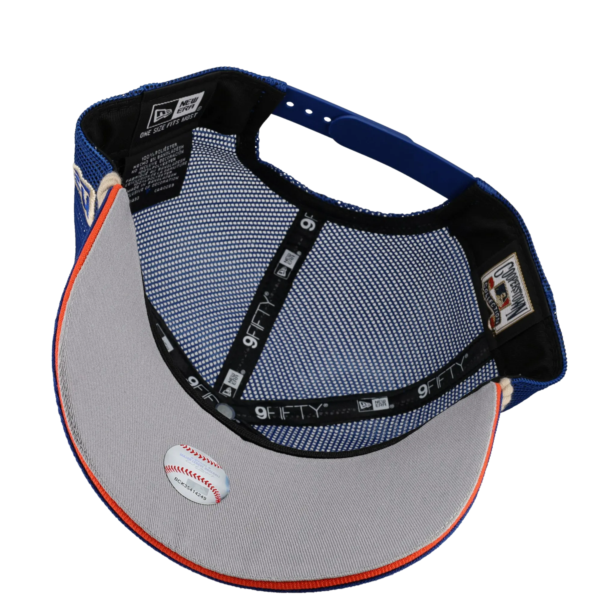 New York Mets 9Fifty A Frame Rope Trucker Snapback Hat