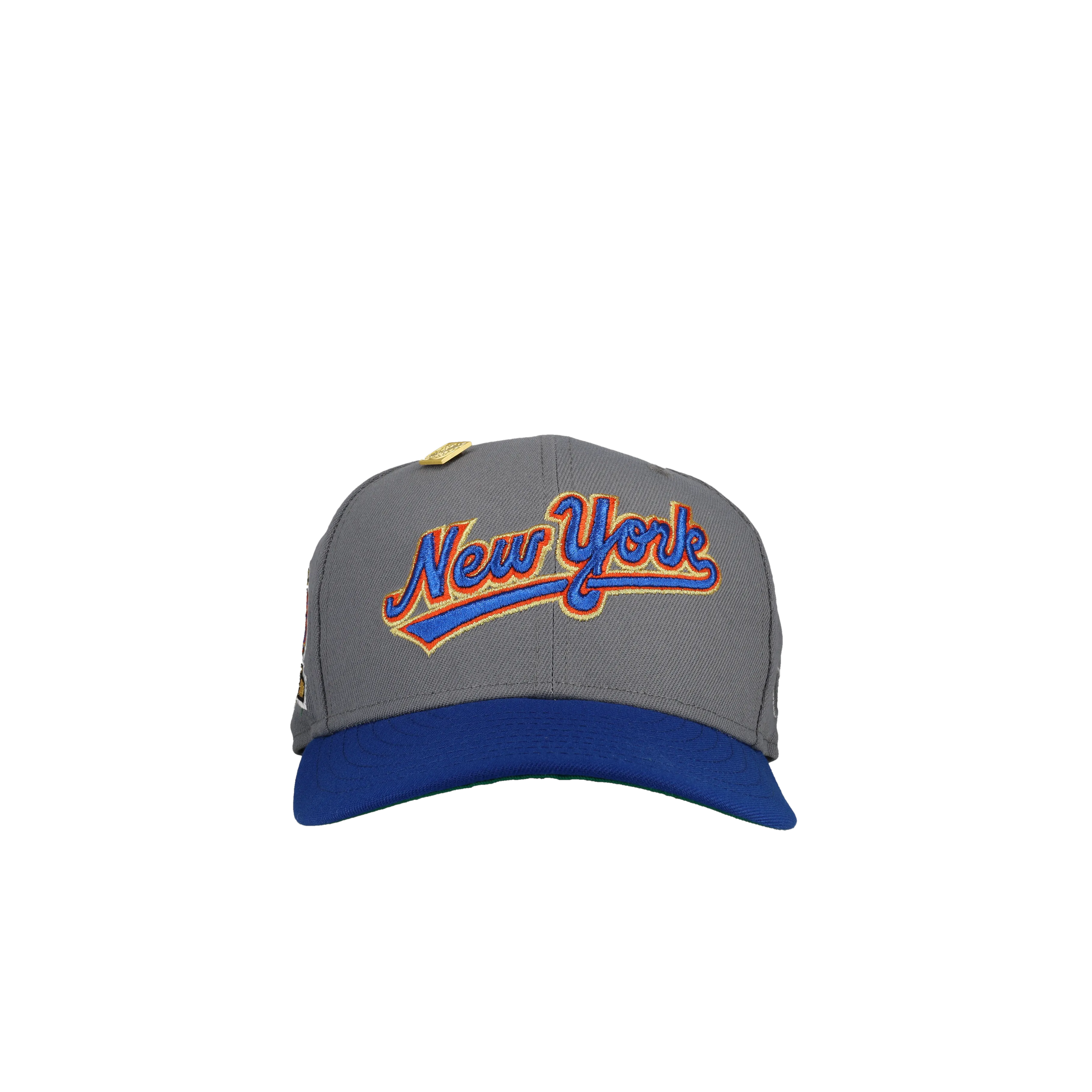 New York Mets Grey/Blue Metallic 40th Anny 59Fifty Fitted Hat