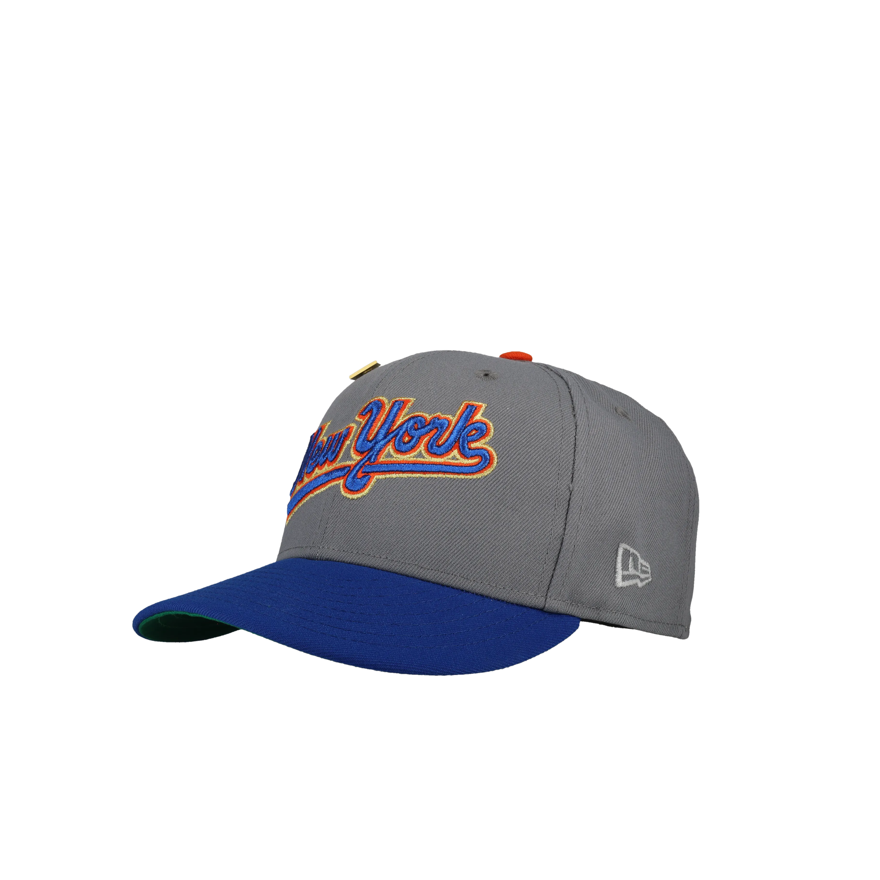 New York Mets Grey/Blue Metallic 40th Anny 59Fifty Fitted Hat