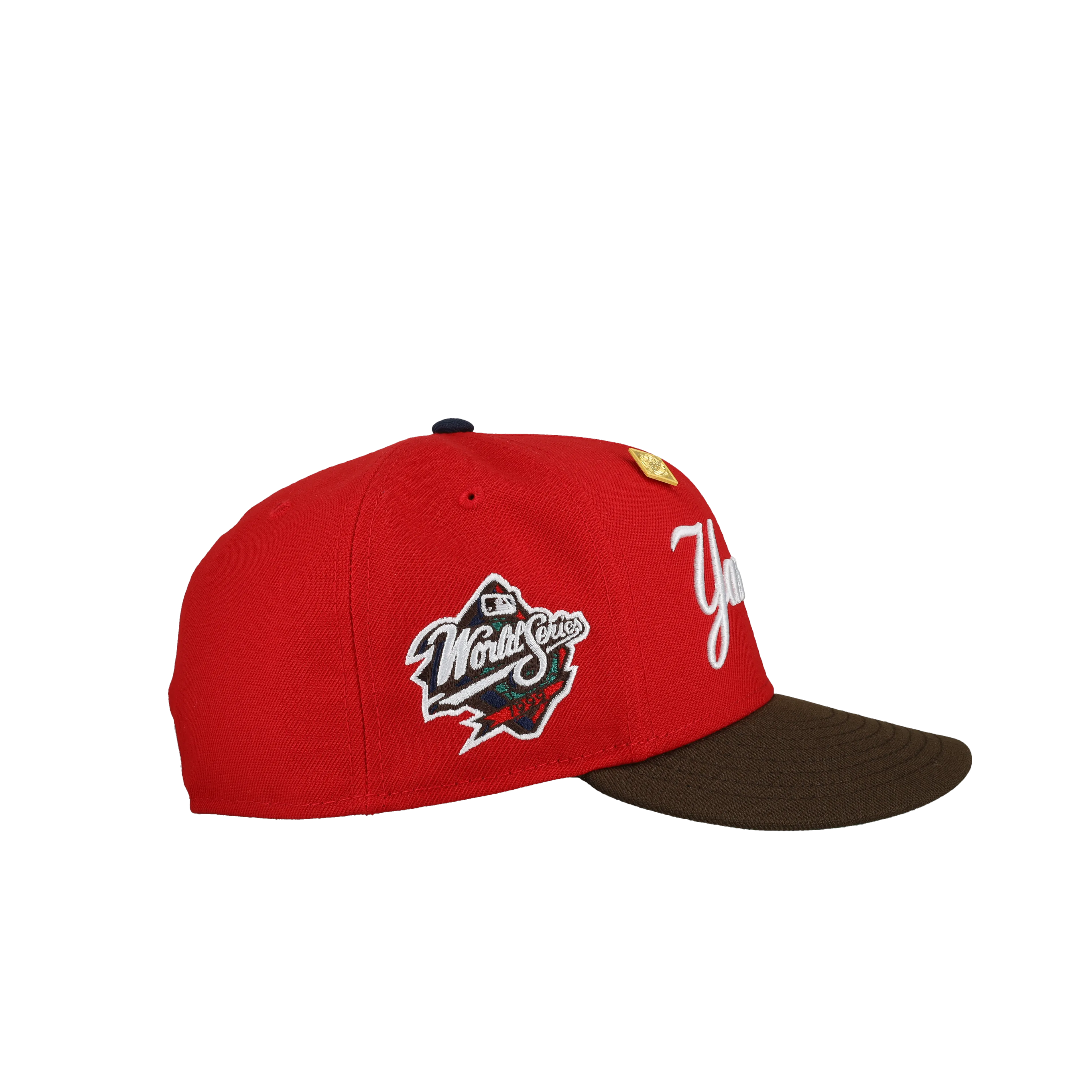 New York Yankees 1999 World Series Red/Walnut 59Fifty Fitted Hat