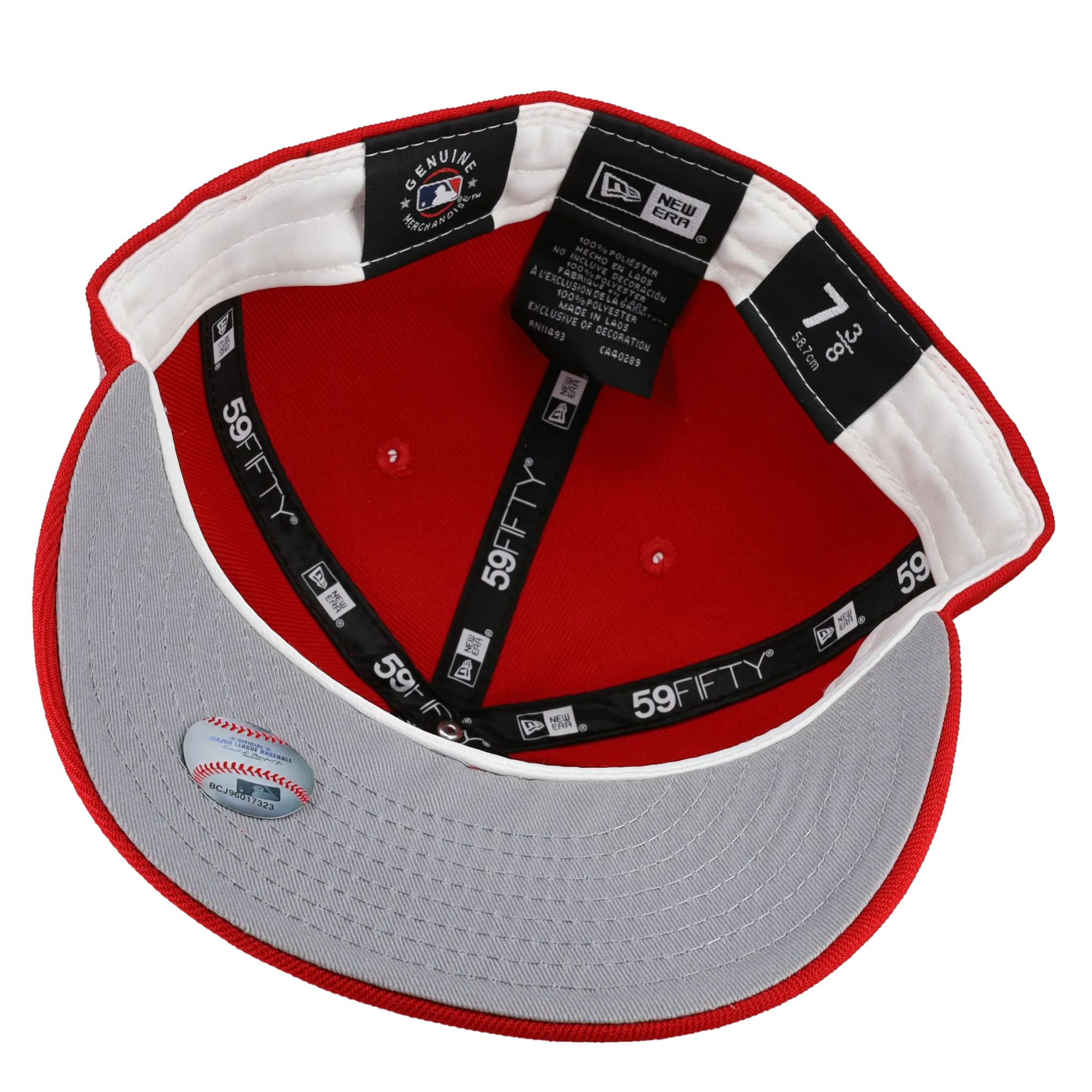 New York Yankees 2000 World Series Red/White 59Fifty Fitted Hat