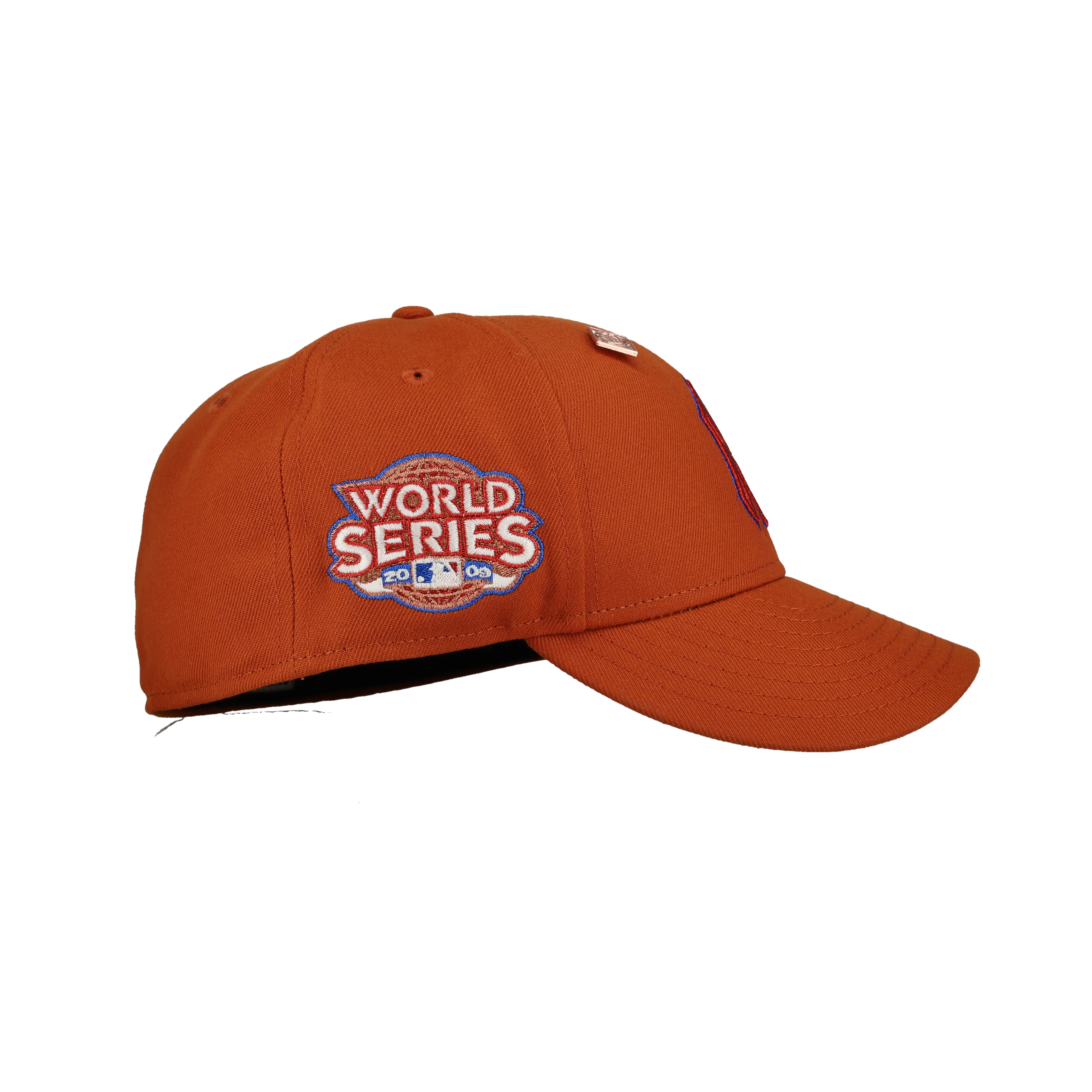 New York Yankees 2008 World Series Burnt Orange Metallic 59Fifty Fitted Hat