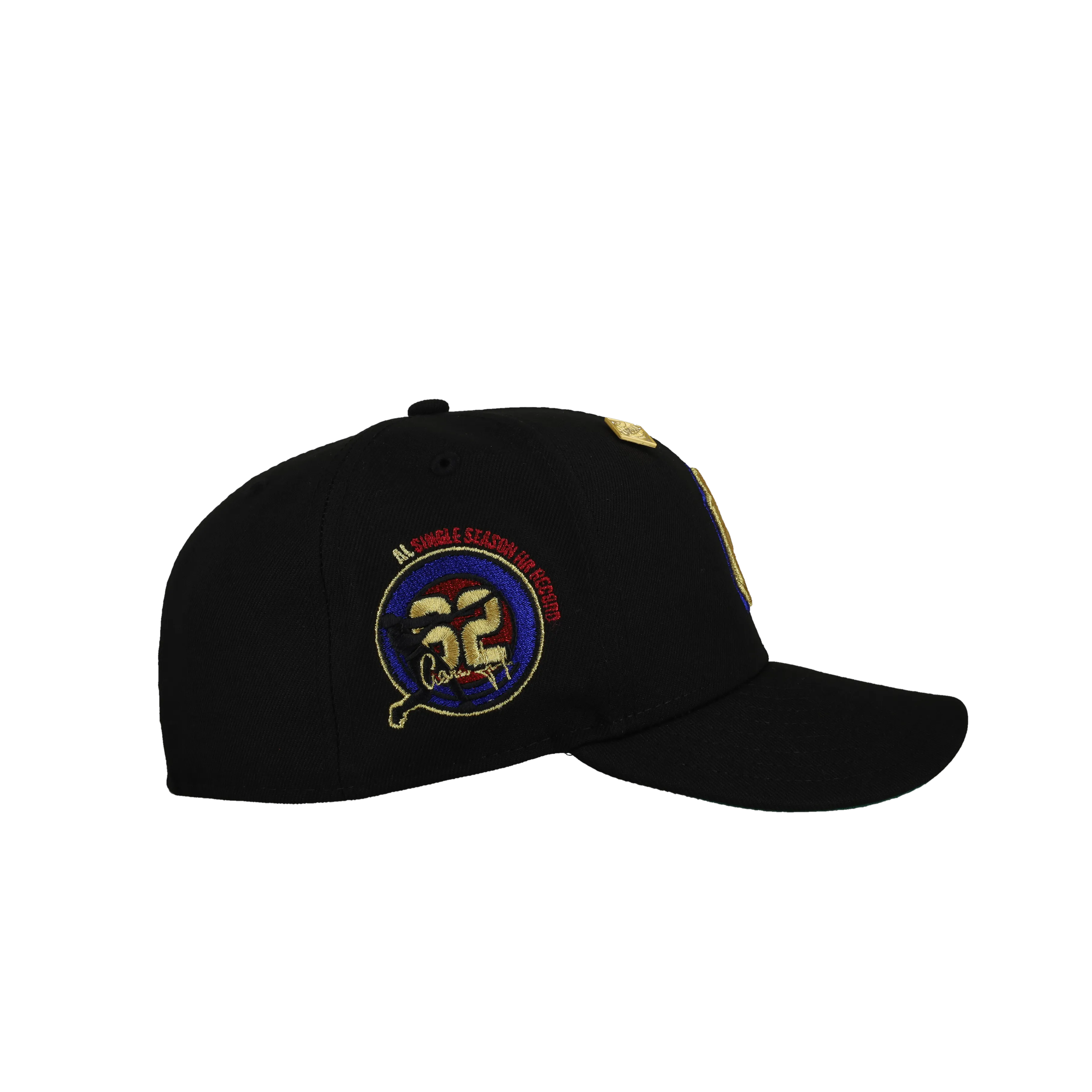 New York Yankees Aaron Judge 62 Home Runs Metallic 59Fifty Fitted Hat