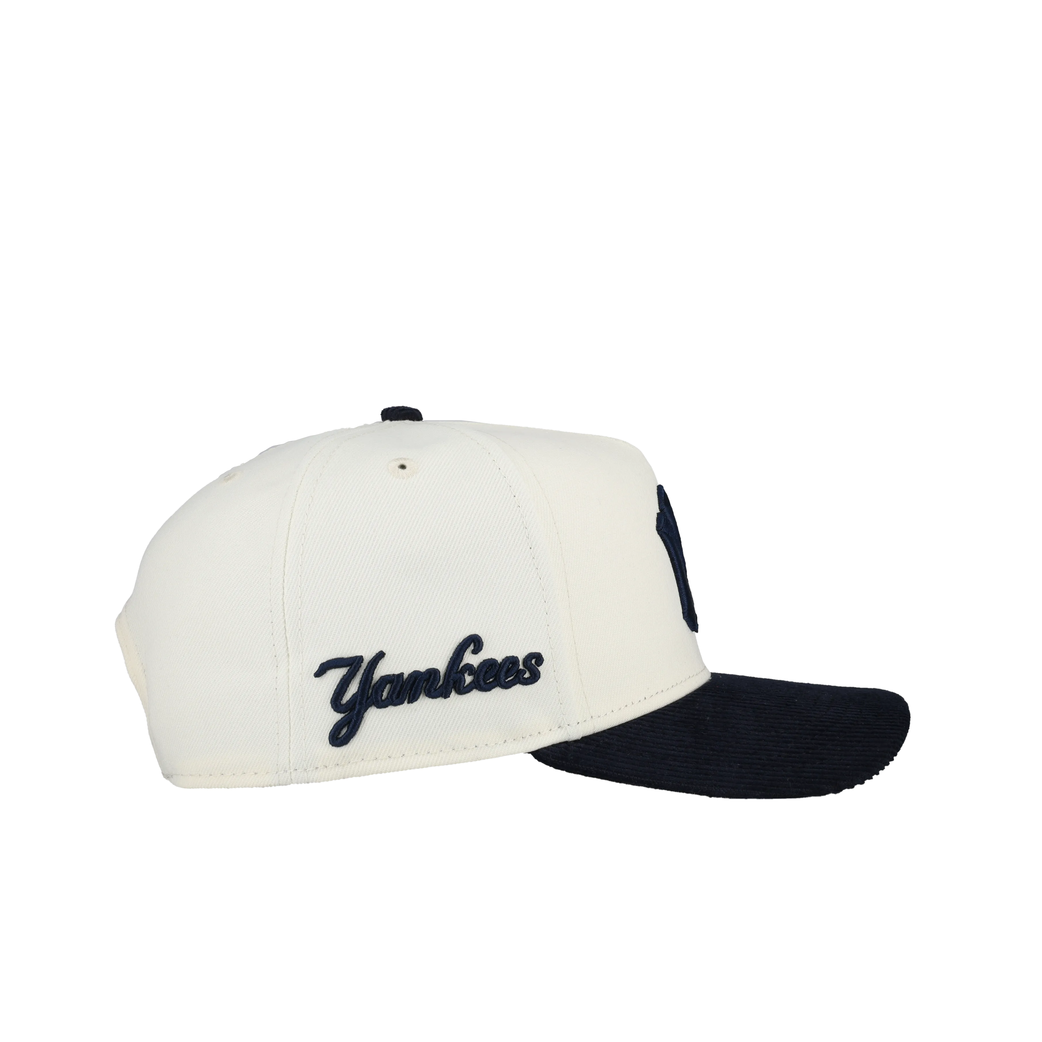 New York Yankees Off White Corduroy 9Fifty A Frame Snapback Hat