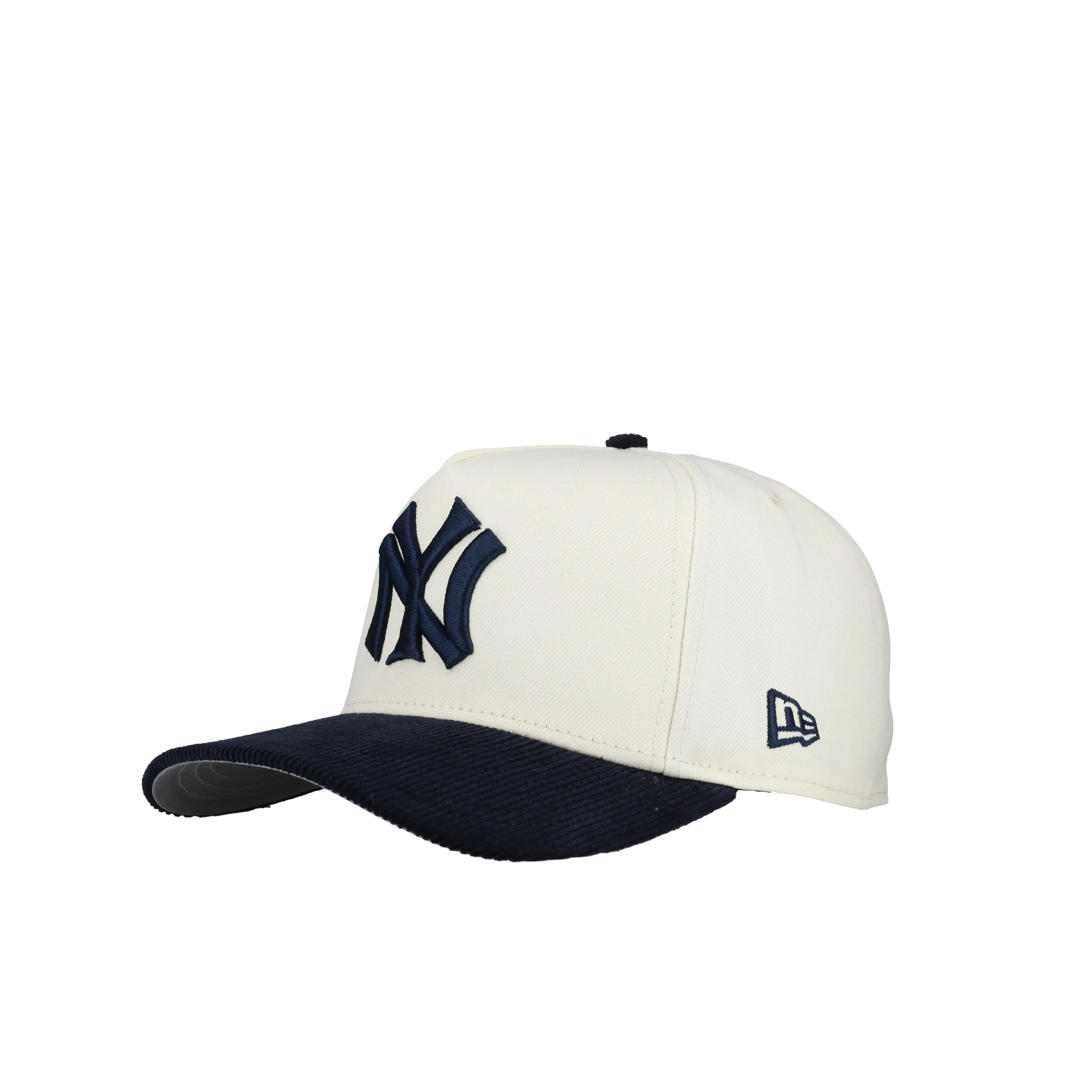 New York Yankees Off White Corduroy 9Fifty A Frame Snapback Hat