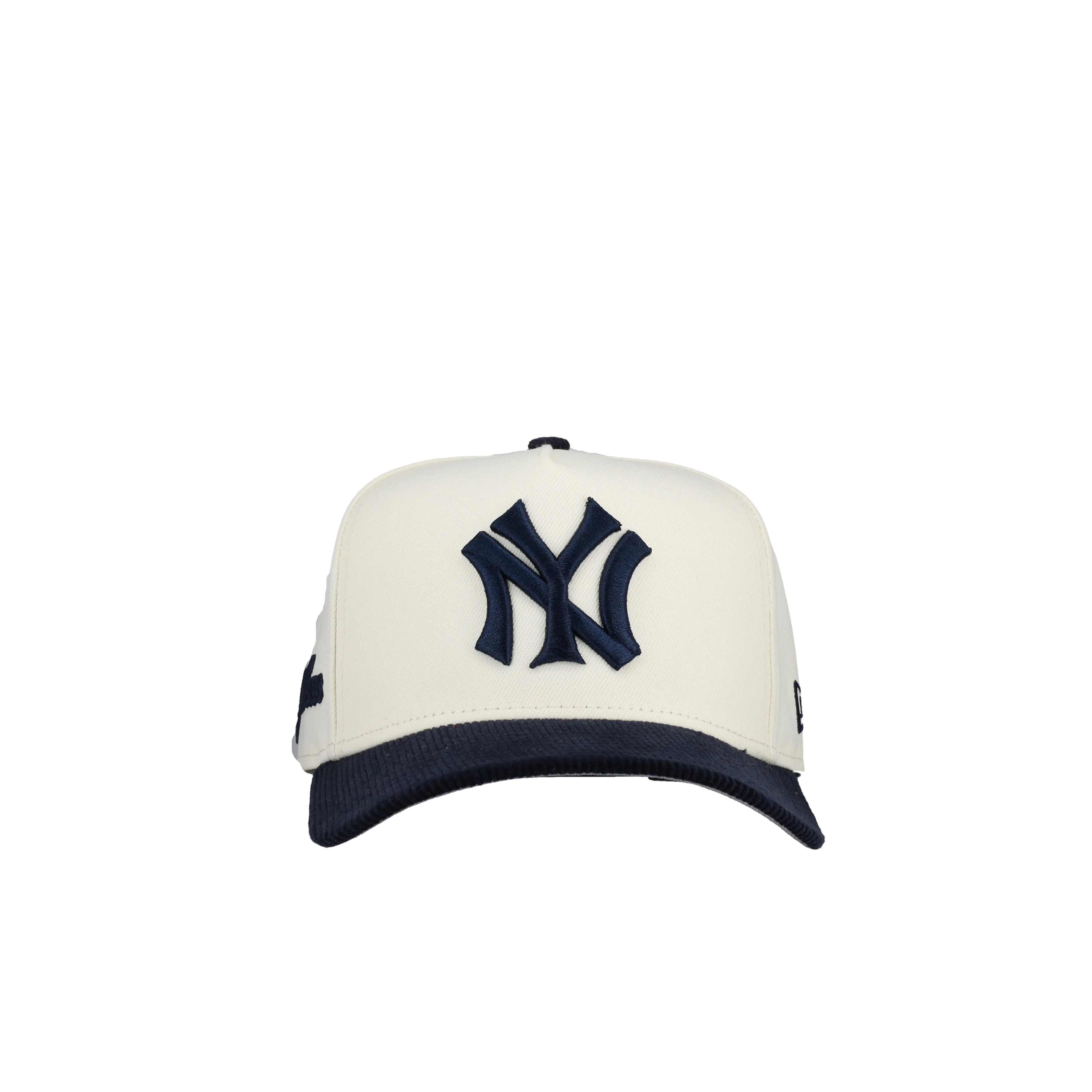 New York Yankees Off White Corduroy 9Fifty A Frame Snapback Hat