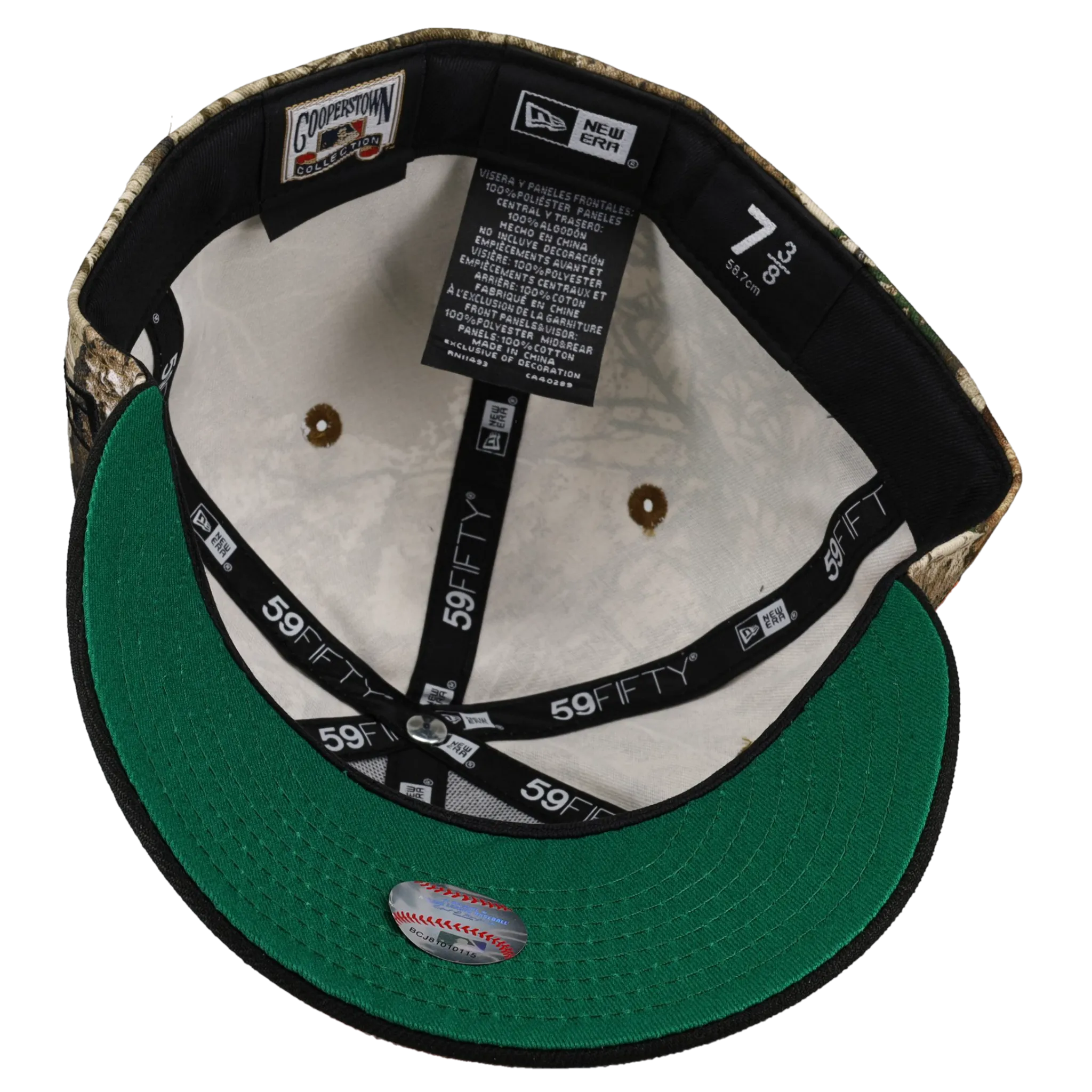 New York Yankees Trippy Metallic Real Tree 59Fifty Fitted Hat