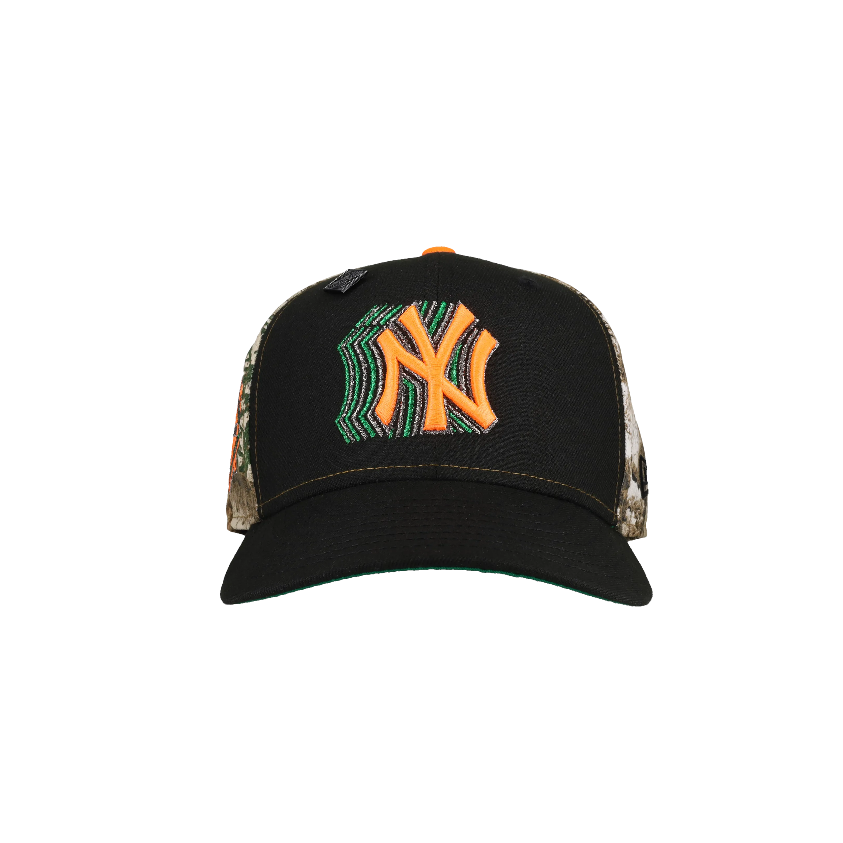 New York Yankees Trippy Metallic Real Tree 59Fifty Fitted Hat