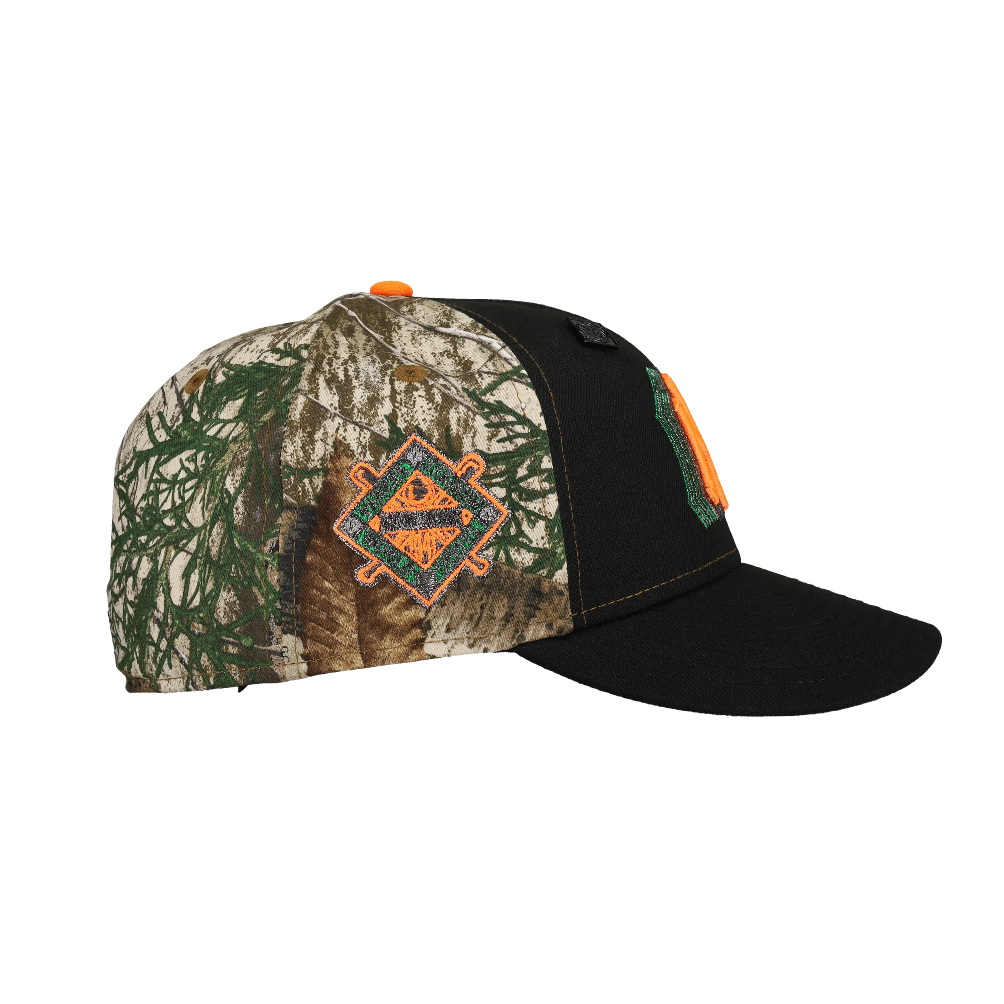 New York Yankees Trippy Metallic Real Tree 59Fifty Fitted Hat