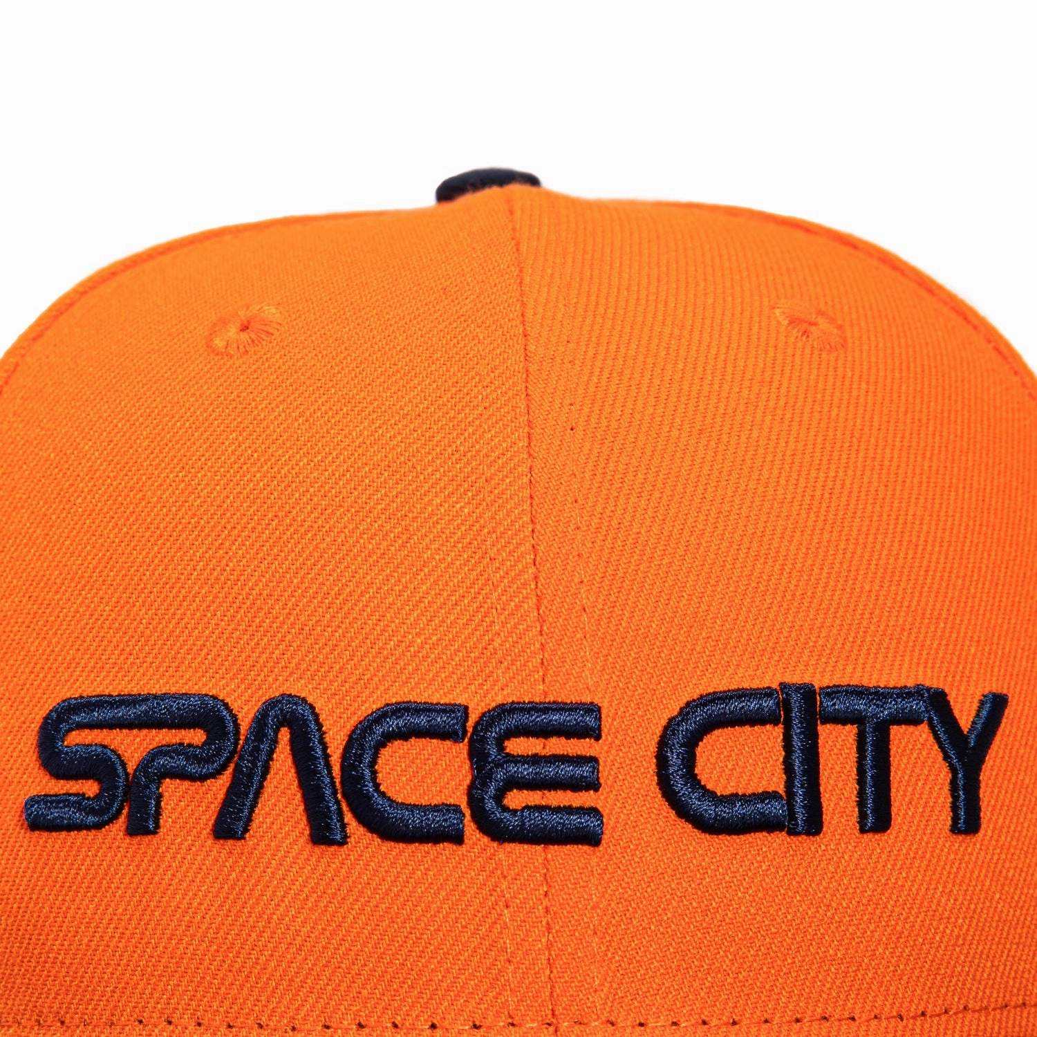 New Era 59Fifty Houston Astros 2022 World Series Champions Patch Space City Hat - Orange. Navy