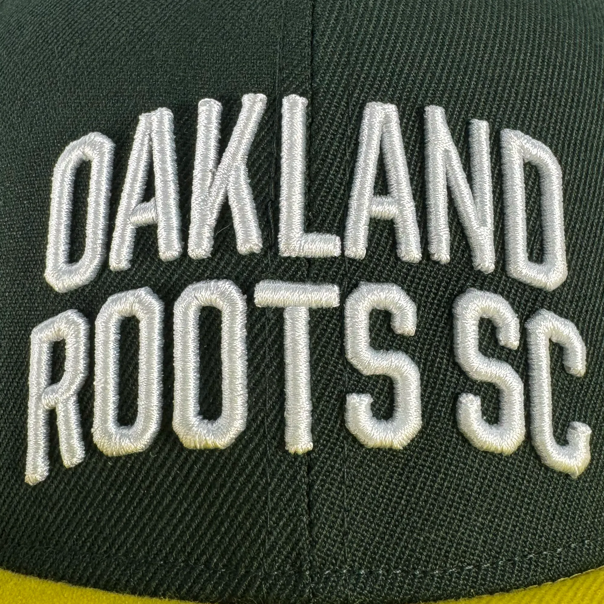 Oakland Roots SC Arch Text Snapback