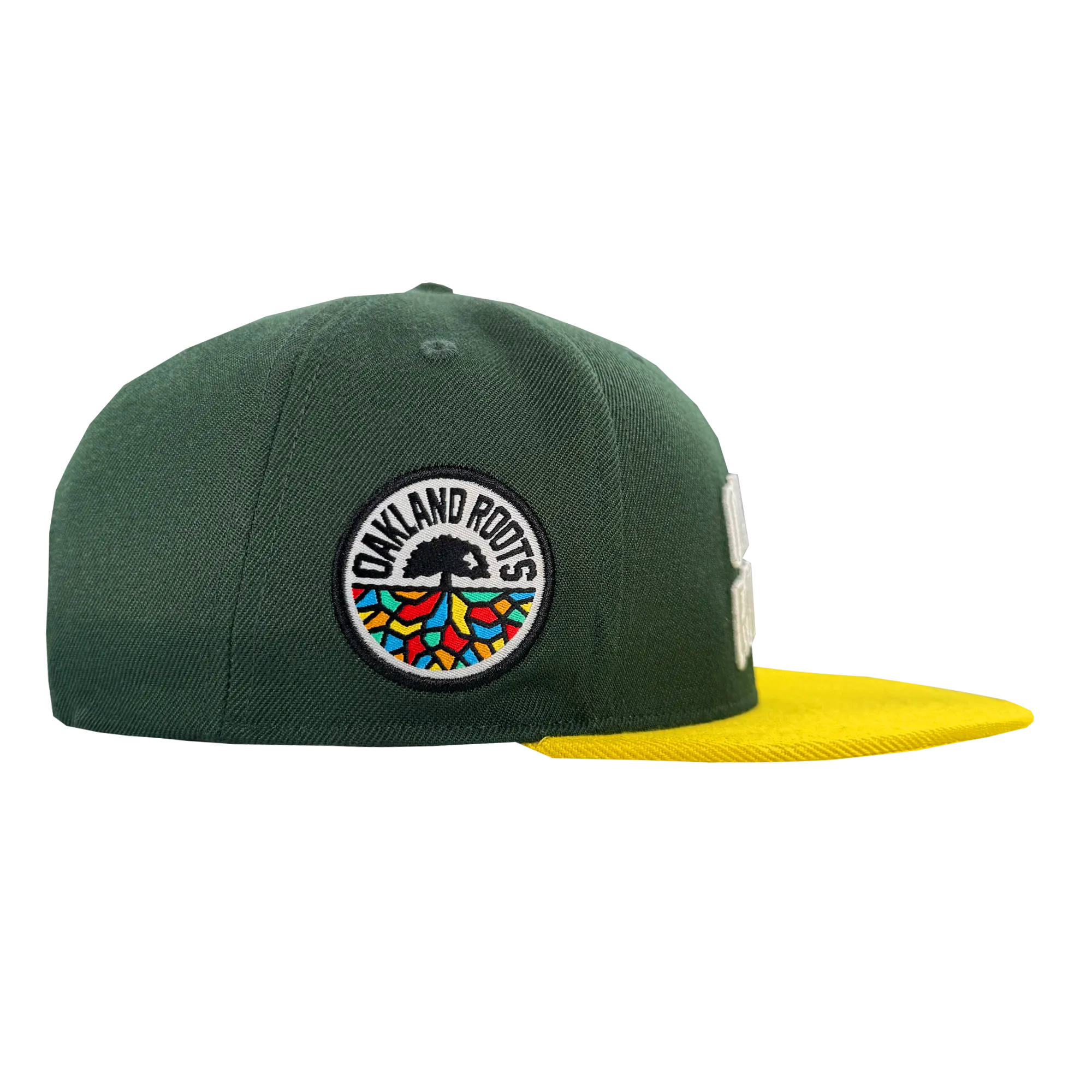 Oakland Roots SC Arch Text Snapback
