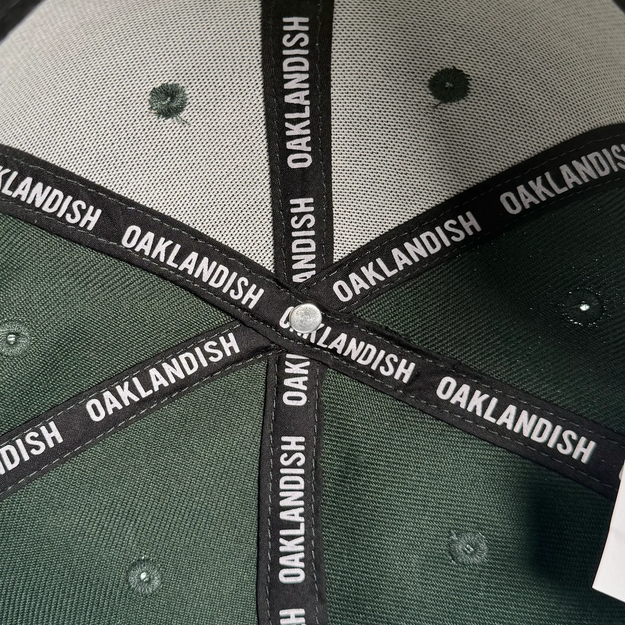 Oakland Roots SC Arch Text Snapback