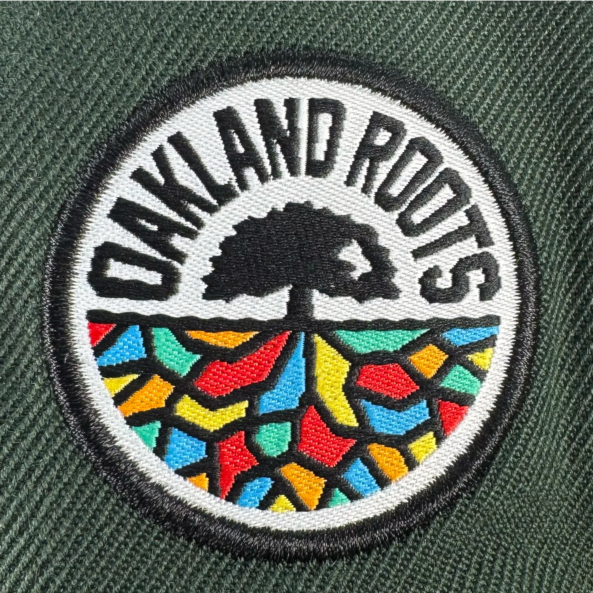 Oakland Roots SC Arch Text Snapback