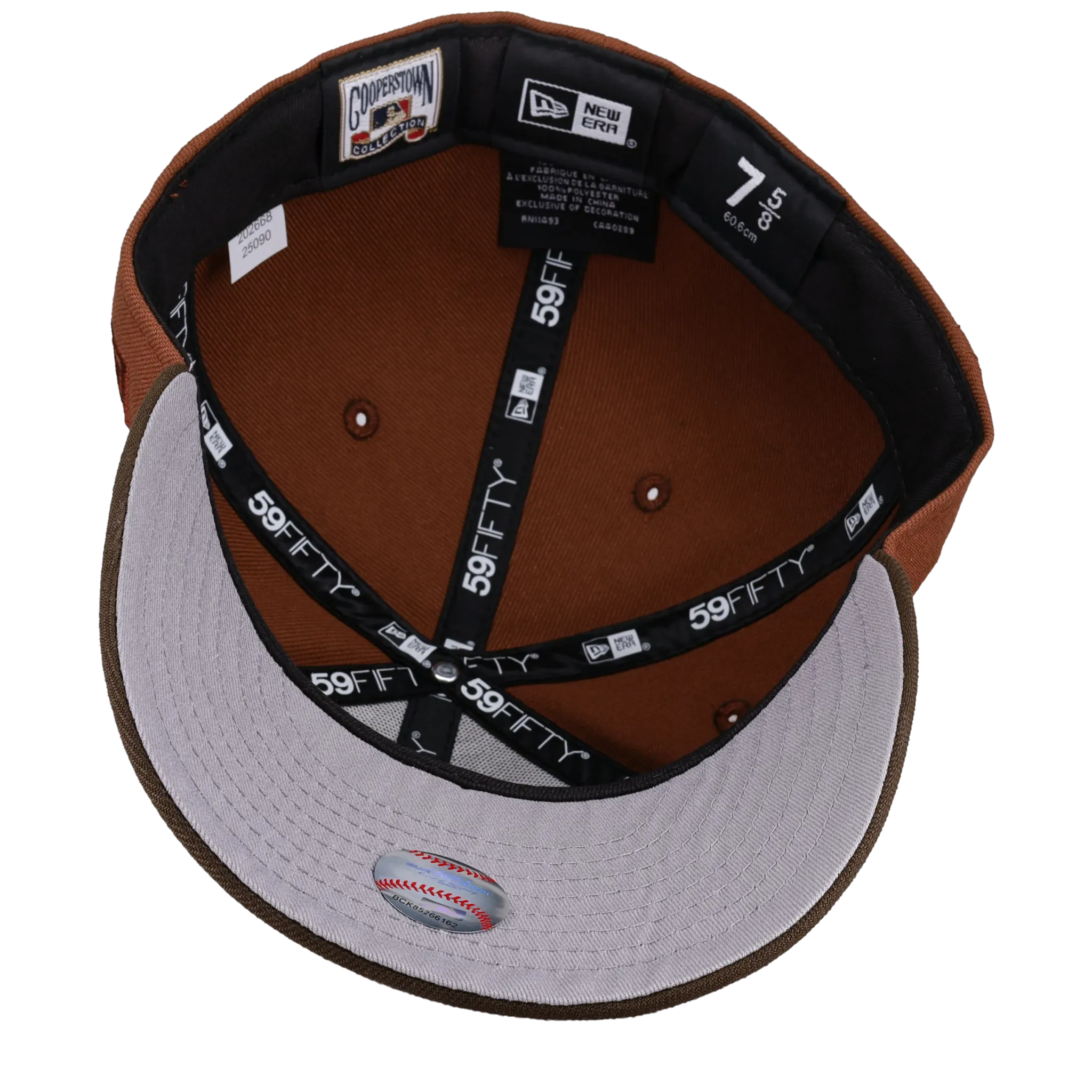 San Diego Padres 40th Tiramisu/Walnut Metallic 59Fifty Fitted Hat