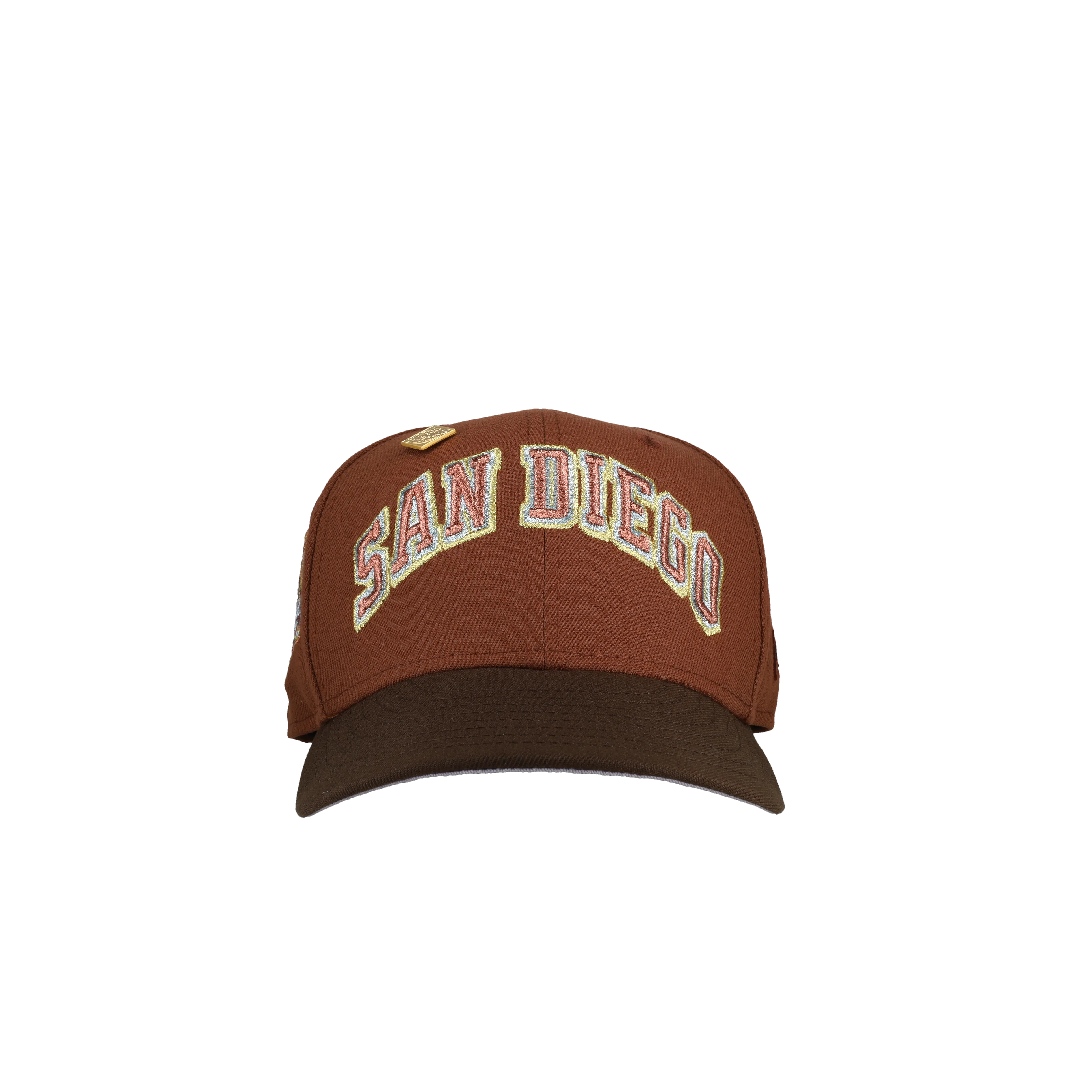 San Diego Padres 40th Tiramisu/Walnut Metallic 59Fifty Fitted Hat
