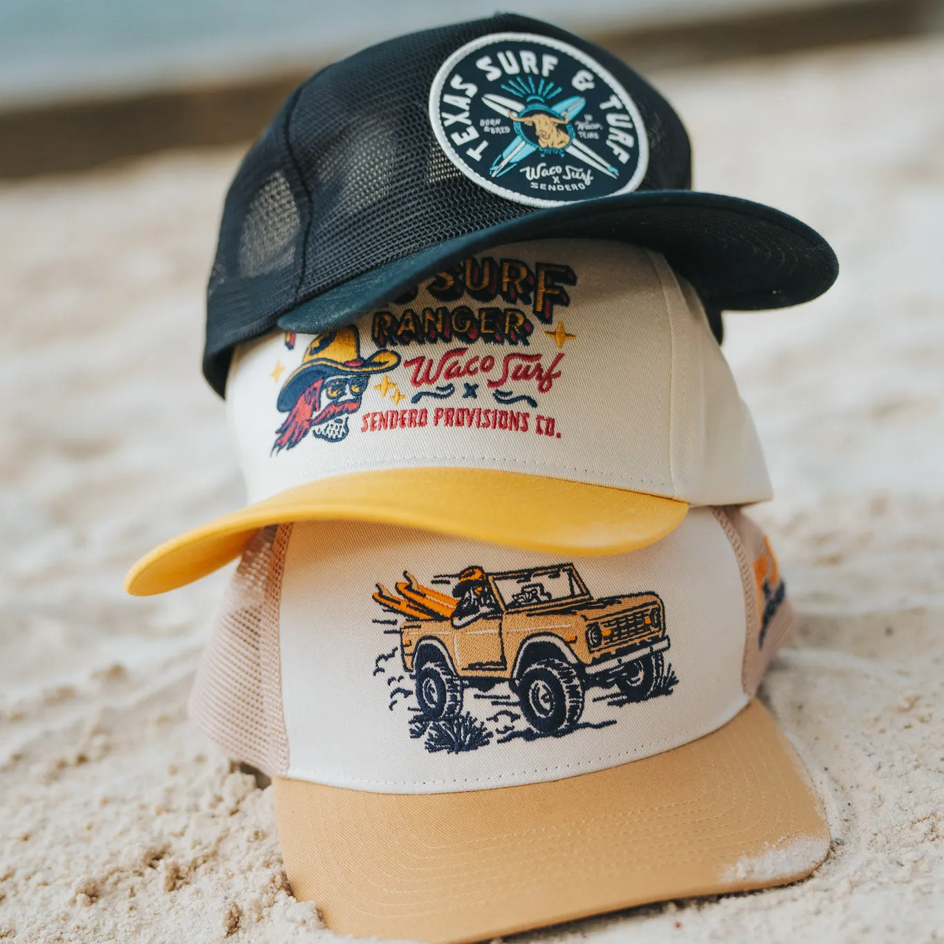 Sendero X Waco Surf Texas Surf and Turf Hat