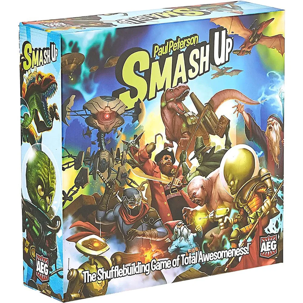 Smash Up Shufflebuilding Card Game by Alderac Entertainment